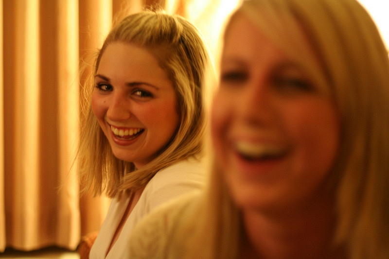 We just make each other laugh...