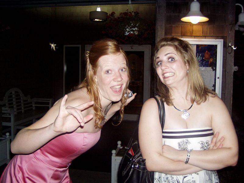 Me and Eryn leaving a great wedding...