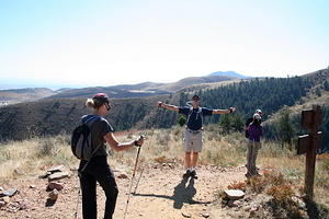 On top of the hill